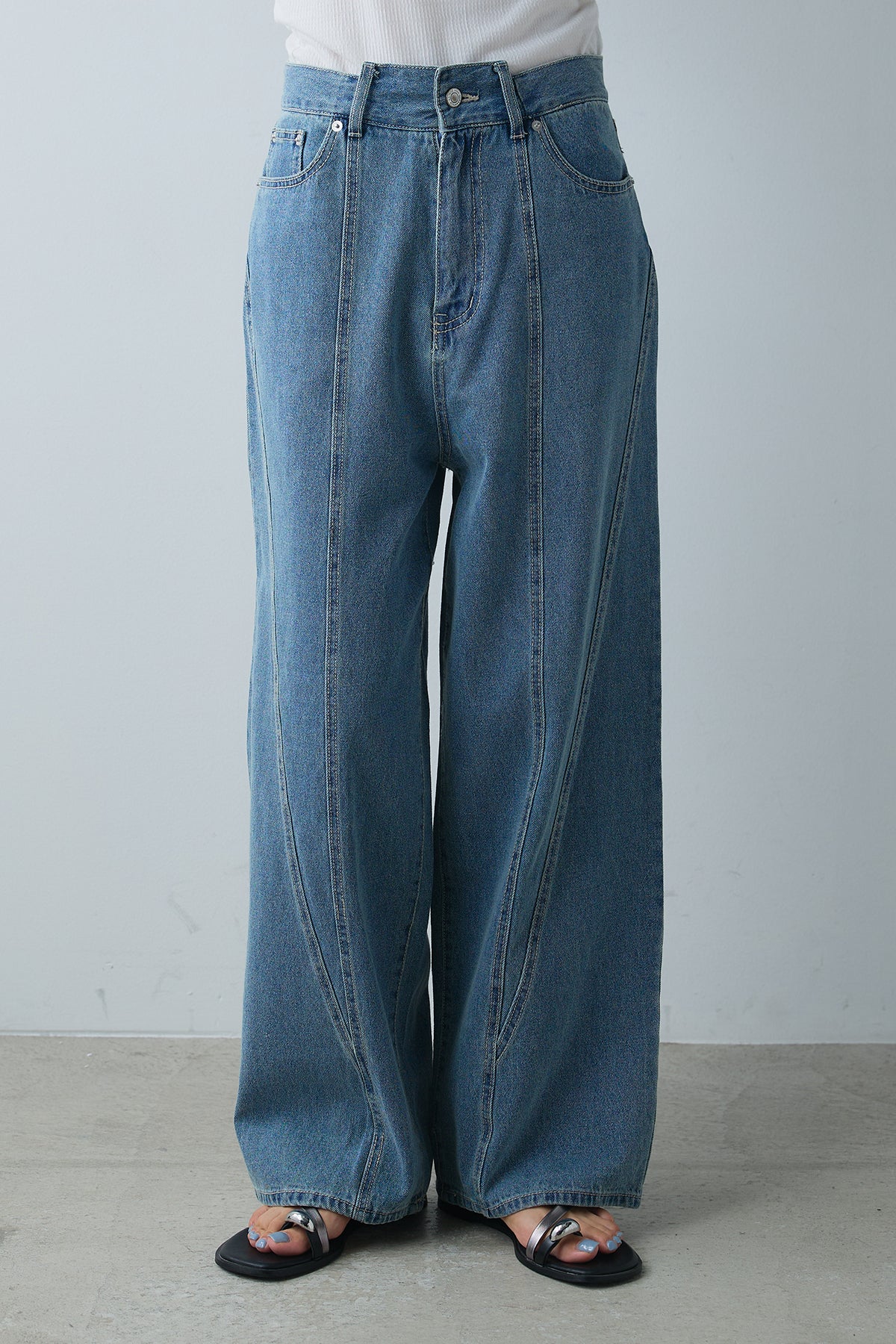 セシカブルー　カジュアルパンツ PANTS – ESICA