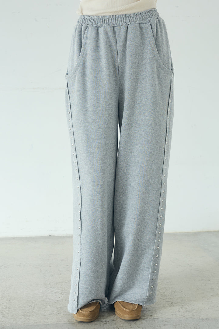 サイドデザイン入りスウェットパンツ