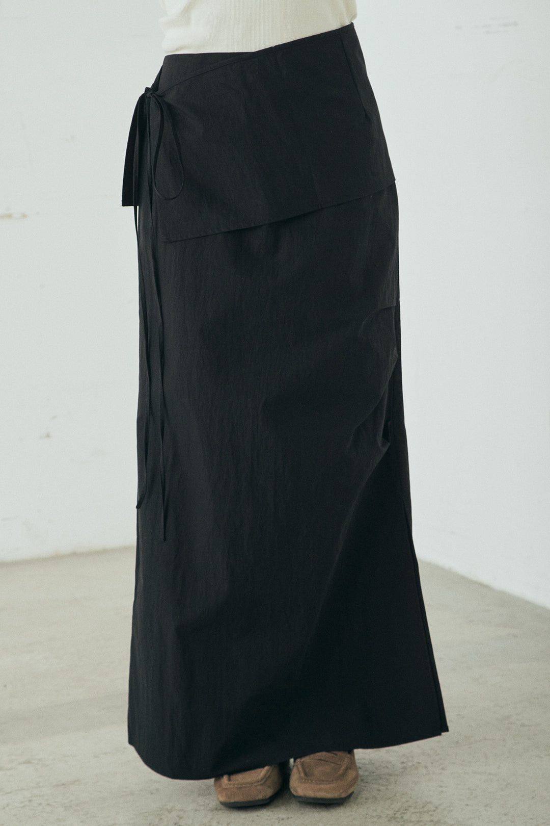 ラップスカート付き2wayロングスカート