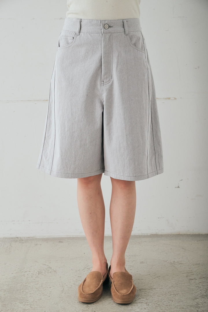 デニムハーフパンツ