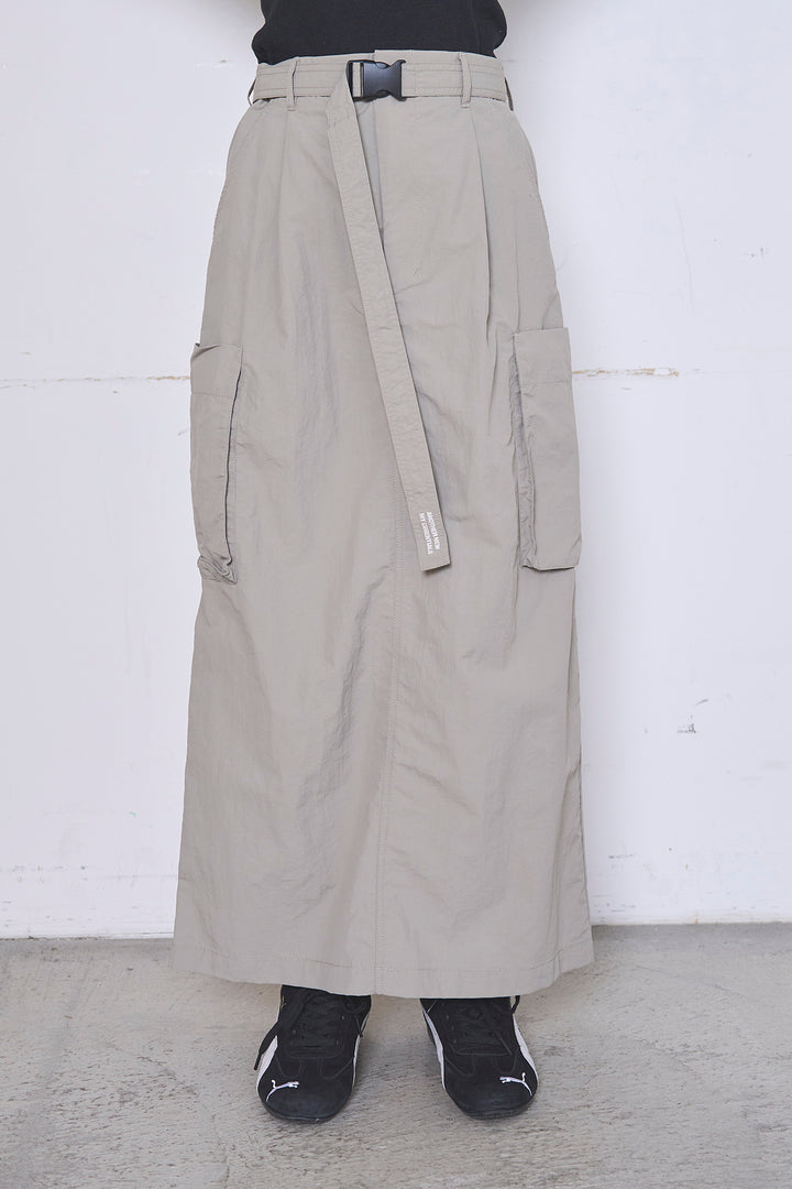 撥水加工ナイロンスカート