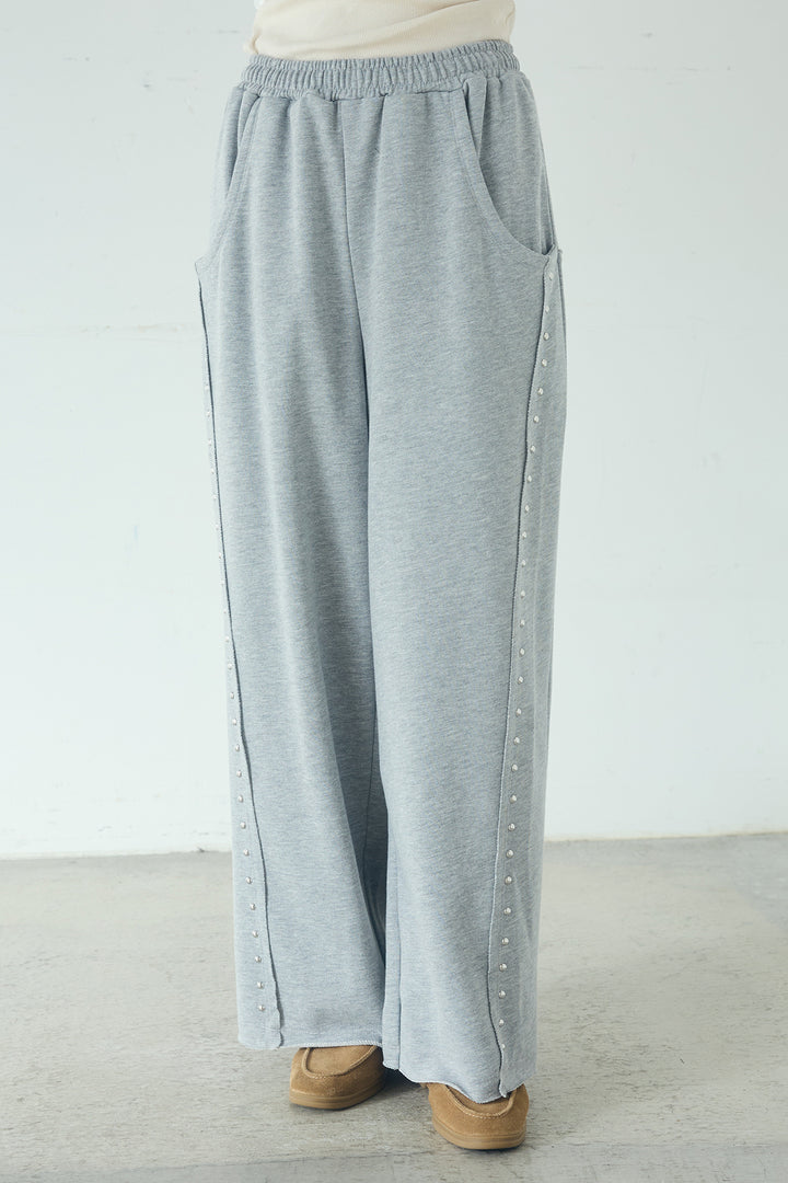 サイドデザイン入りスウェットパンツ