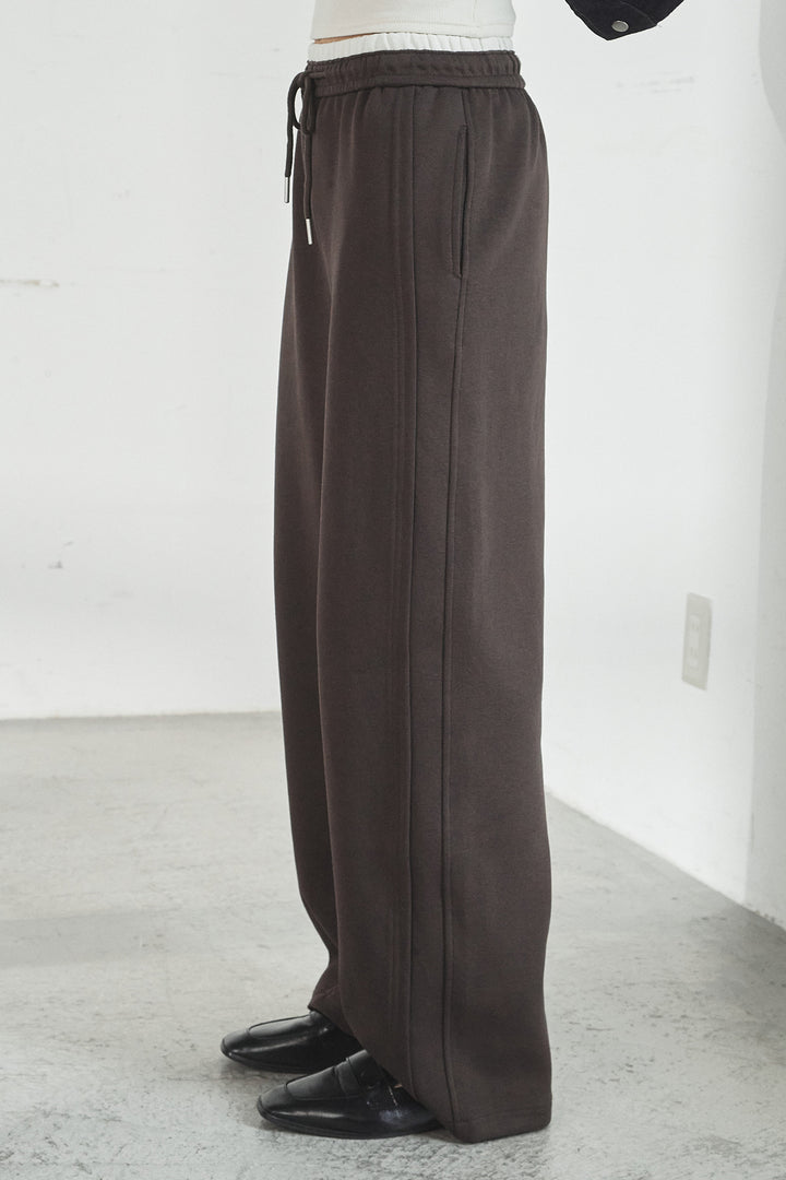 スウェットバレルパンツ
