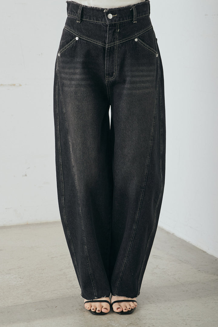 デニムヨークパンツ