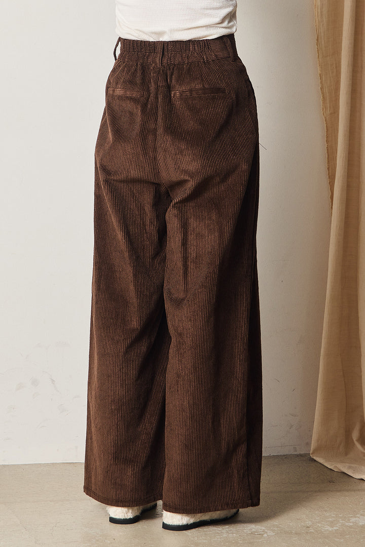 コーデュロイカーブパンツ