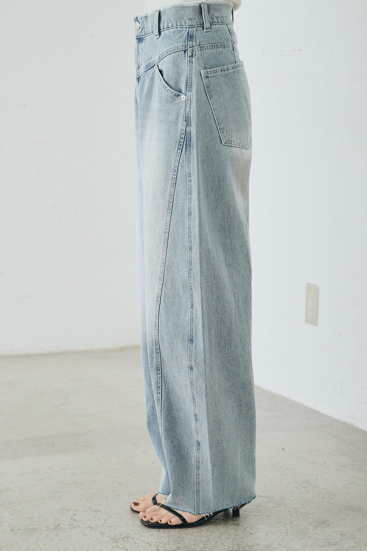 デニムヨークパンツ