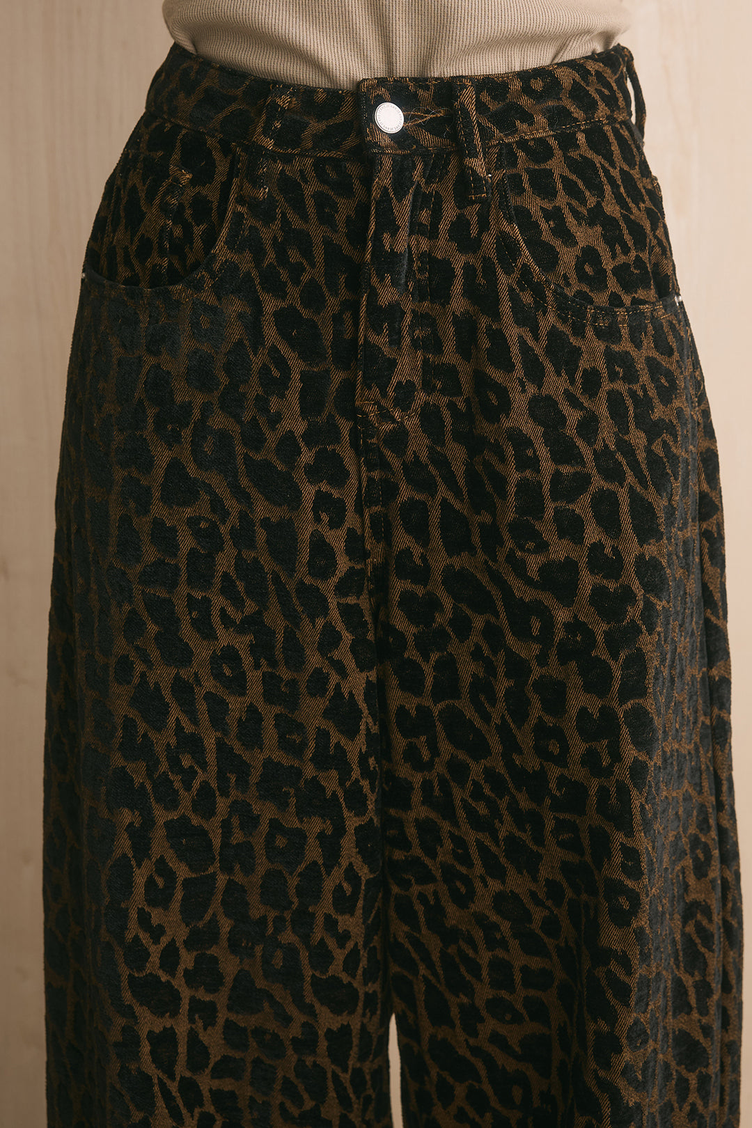 レオパードカーブパンツ