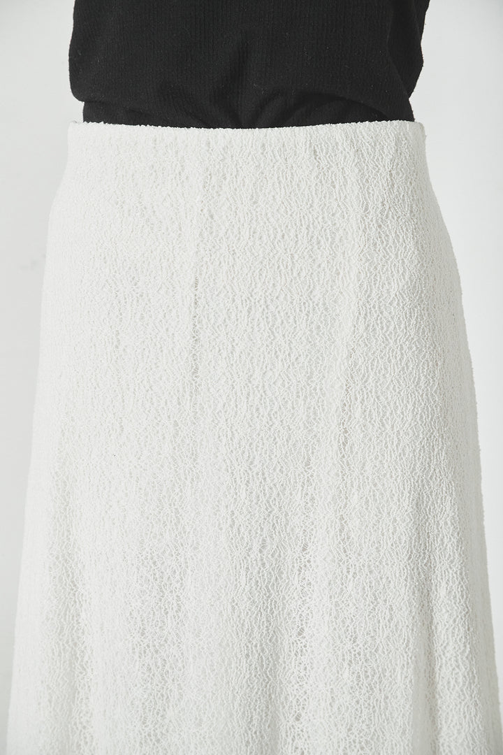 [SET]マルチ切り替えドルマンブルゾン+メッシュ刺繍ロングスカート+ボーダーフーディーロンT(3set)