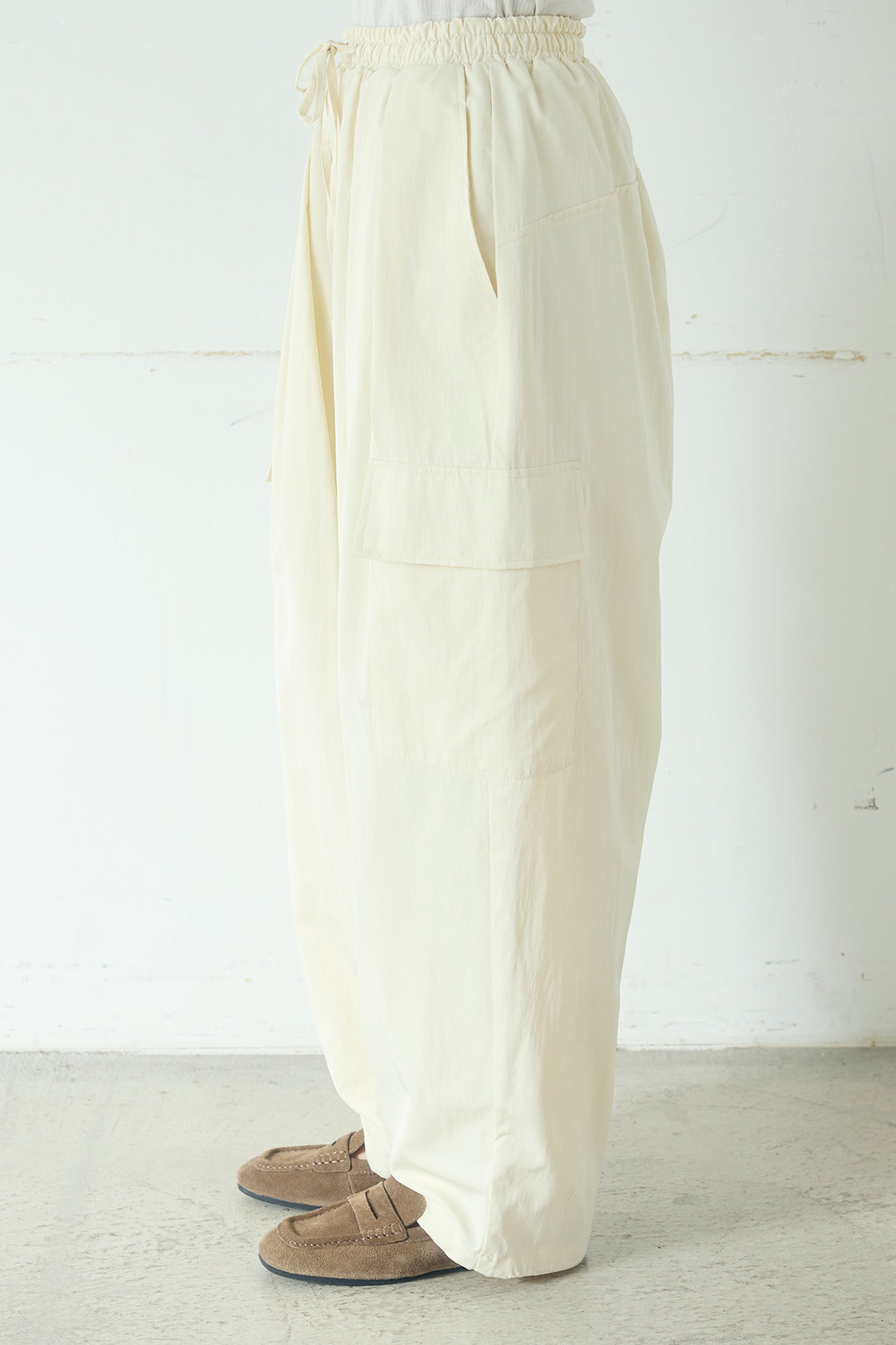 [SET]刺繍シアーテーラードジャケット+撥水フリルビスチェ+撥水ジョガーパンツ(3set)