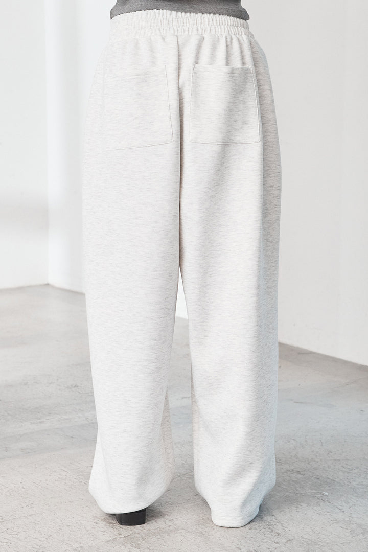 [SET]スウェットドルマンジップフードパーカー+スウェットコクーンイージーパンツ(2set)