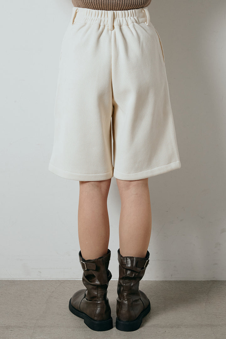 リラックスコーデュロイハーフパンツ