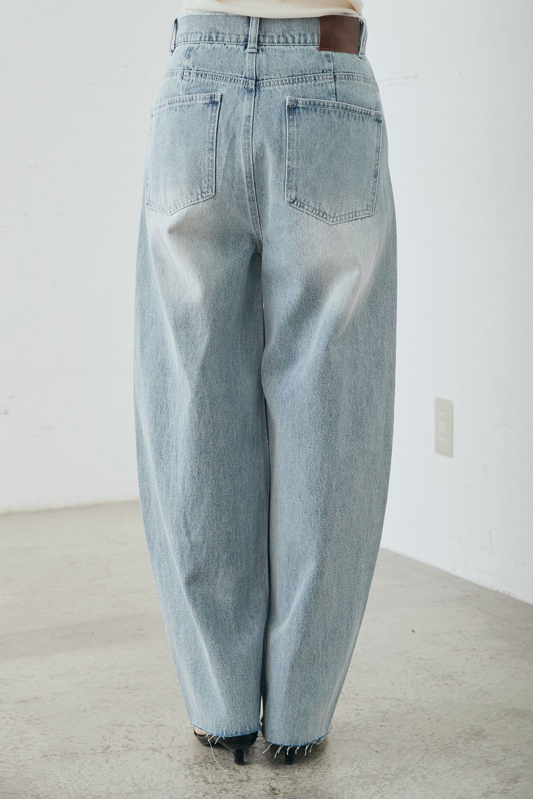 デニムヨークパンツ