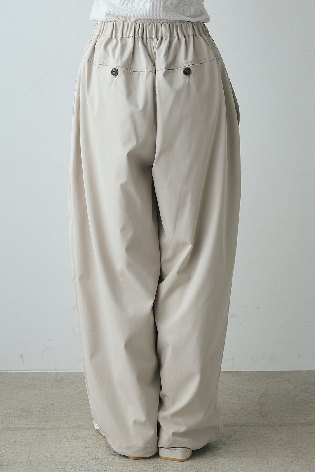 [SET]半袖オープンカラージャガード柄シャツ+タックワイドリラックスパンツ(2set)