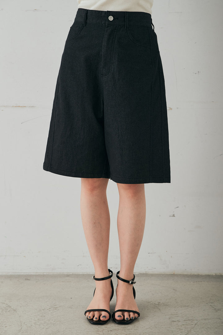 デニムハーフパンツ