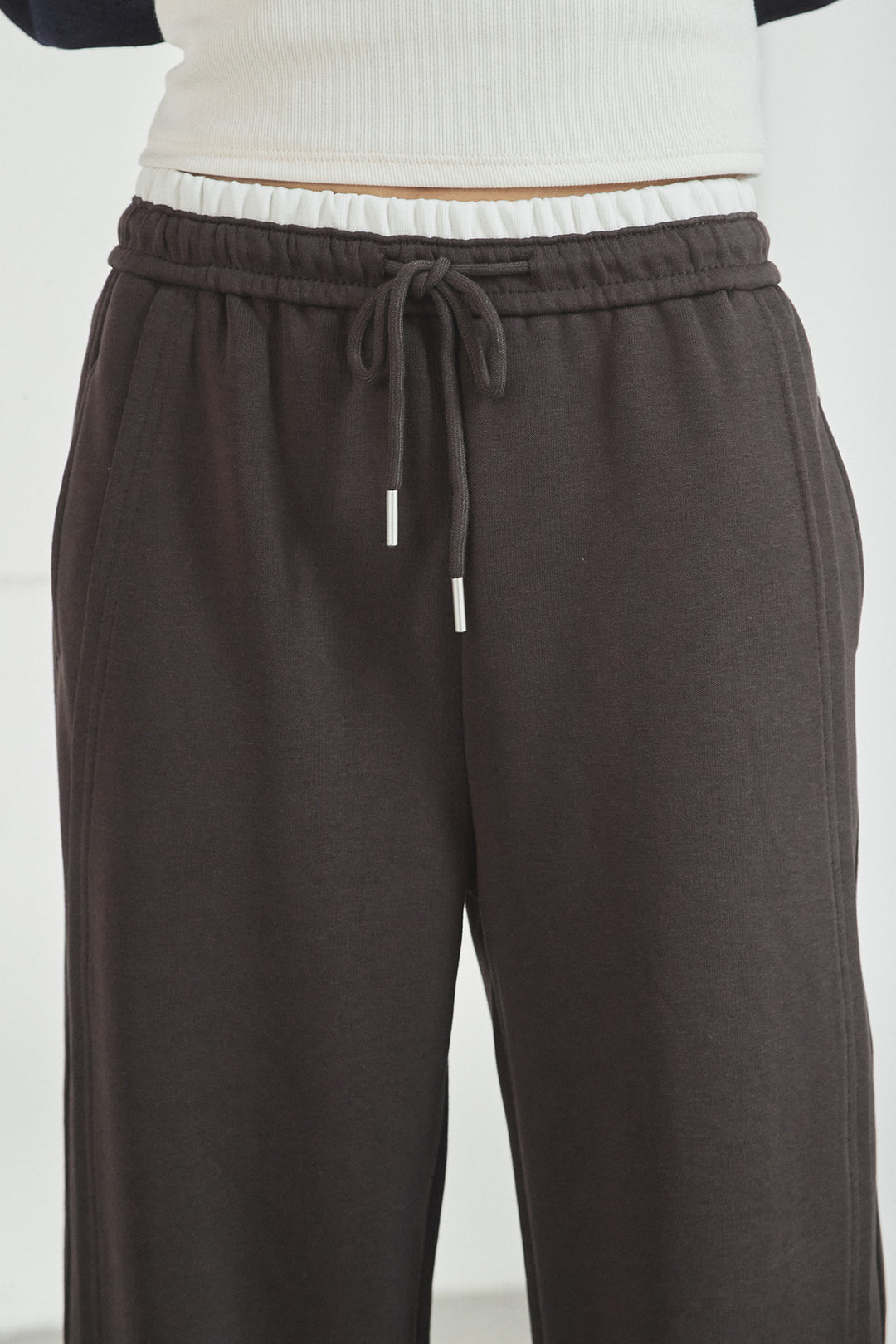 スウェットバレルパンツ