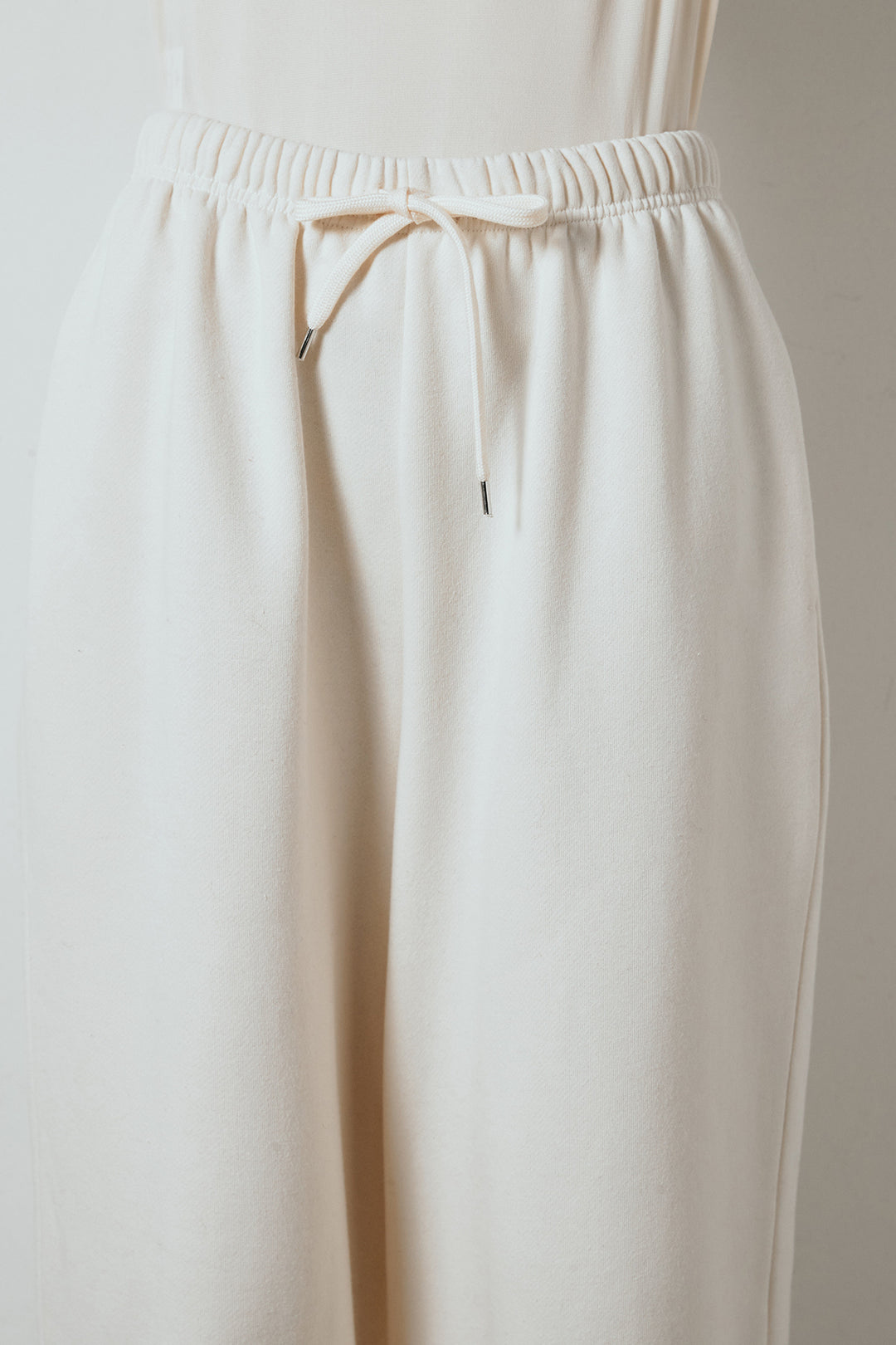 裏起毛スウェットワイドパンツ