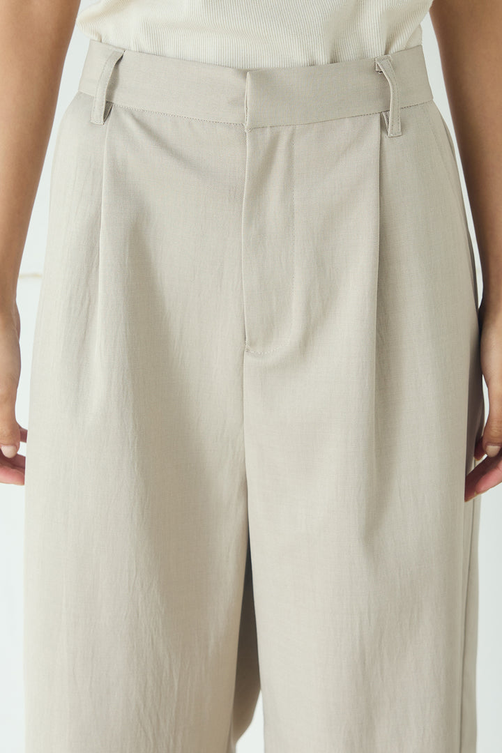 [SET]裾フリルダブルジャケット+ツイルタックハーフパンツ(2set)