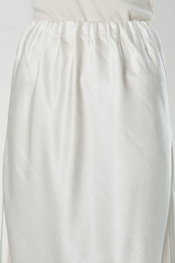 【即納】サテンロングスカート