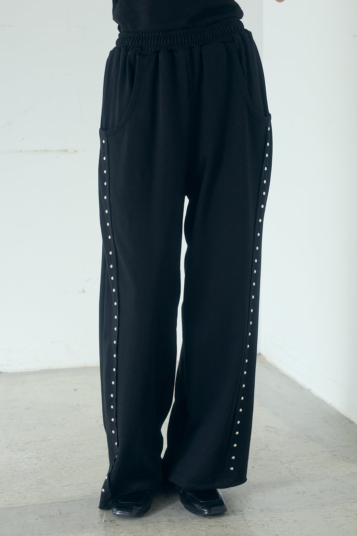 サイドデザイン入りスウェットパンツ