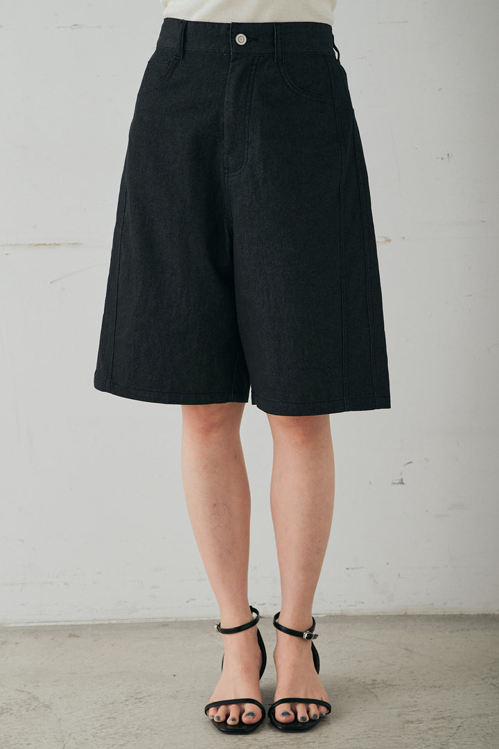 デニムハーフパンツ