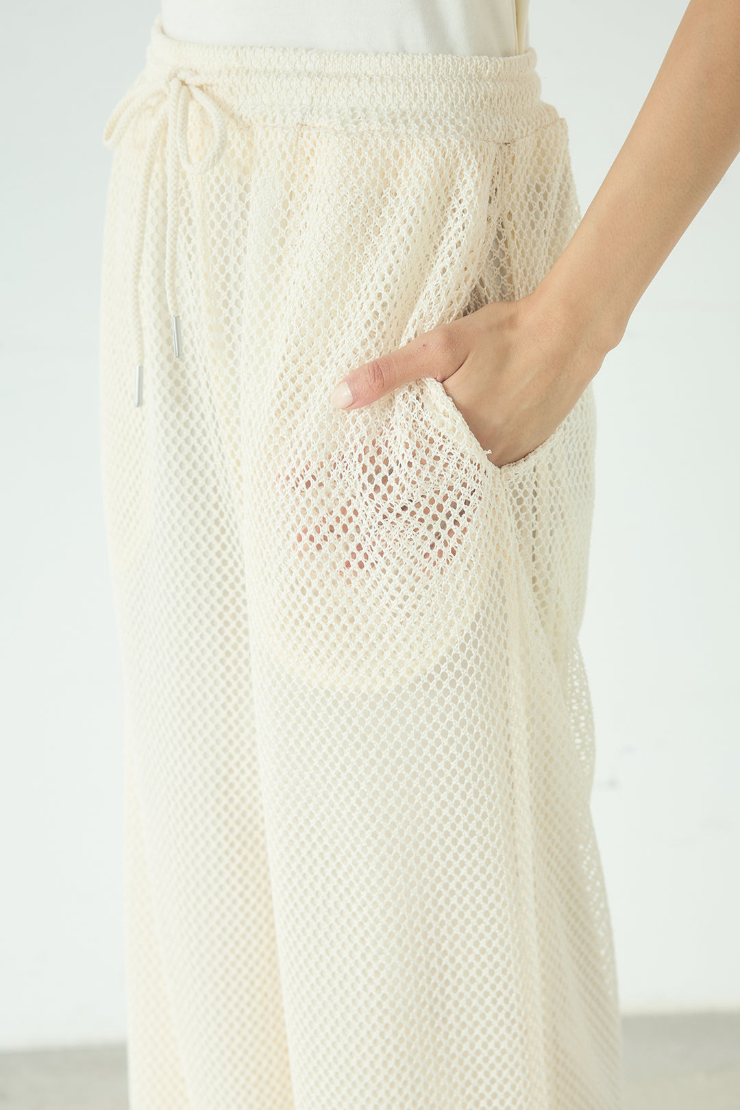 メッシュリラックスパンツ