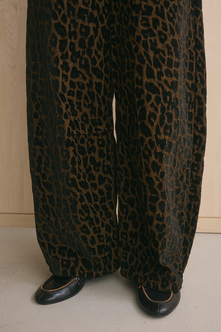 レオパードカーブパンツ