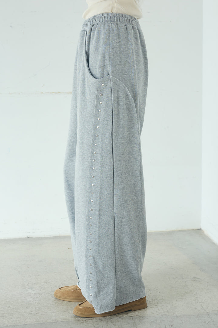 サイドデザイン入りスウェットパンツ