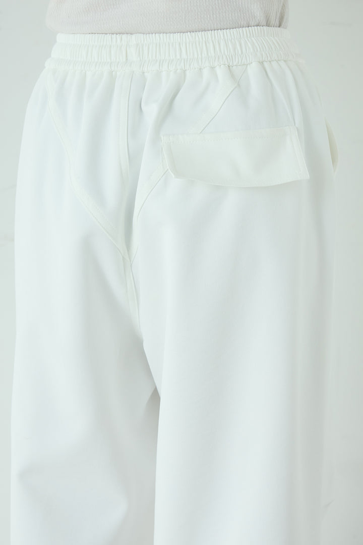 [SET]クリアダンボールプルオーバー+ランダムタックデザインワイドパンツ+フロントロゴビッグプルオーバー(3set)