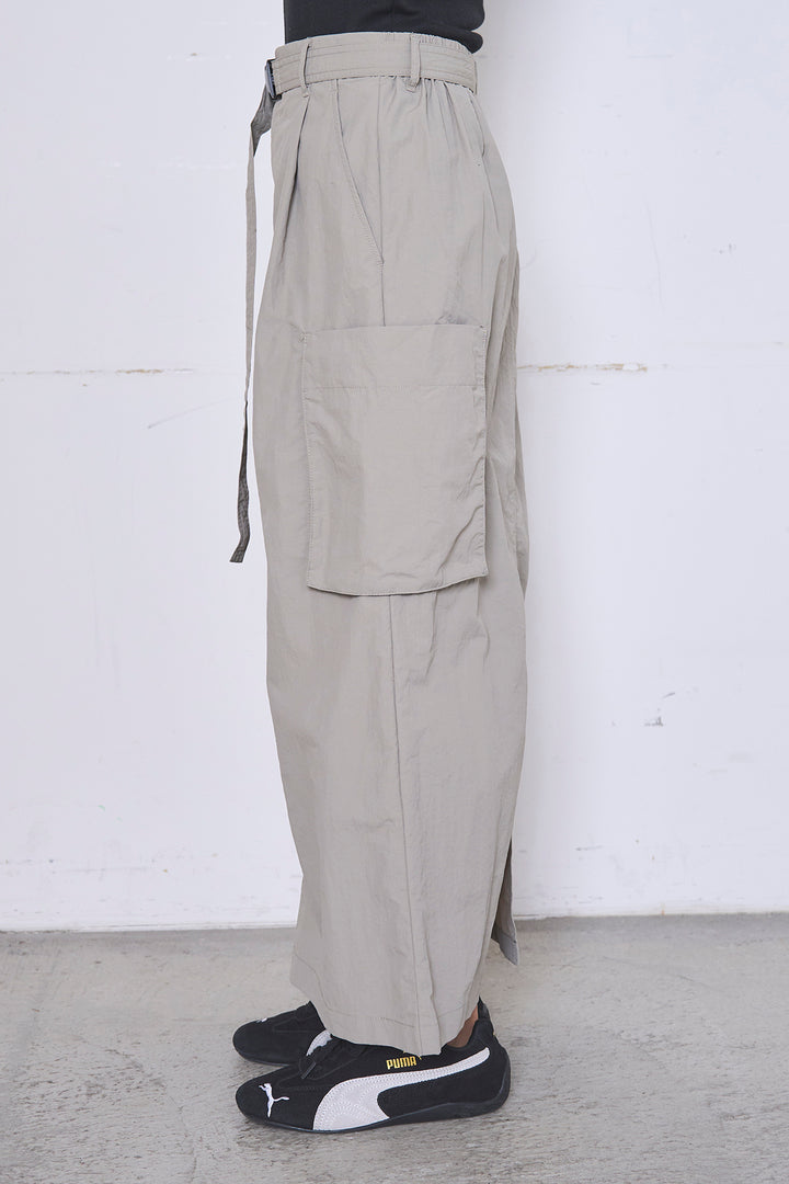 撥水加工ナイロンスカート