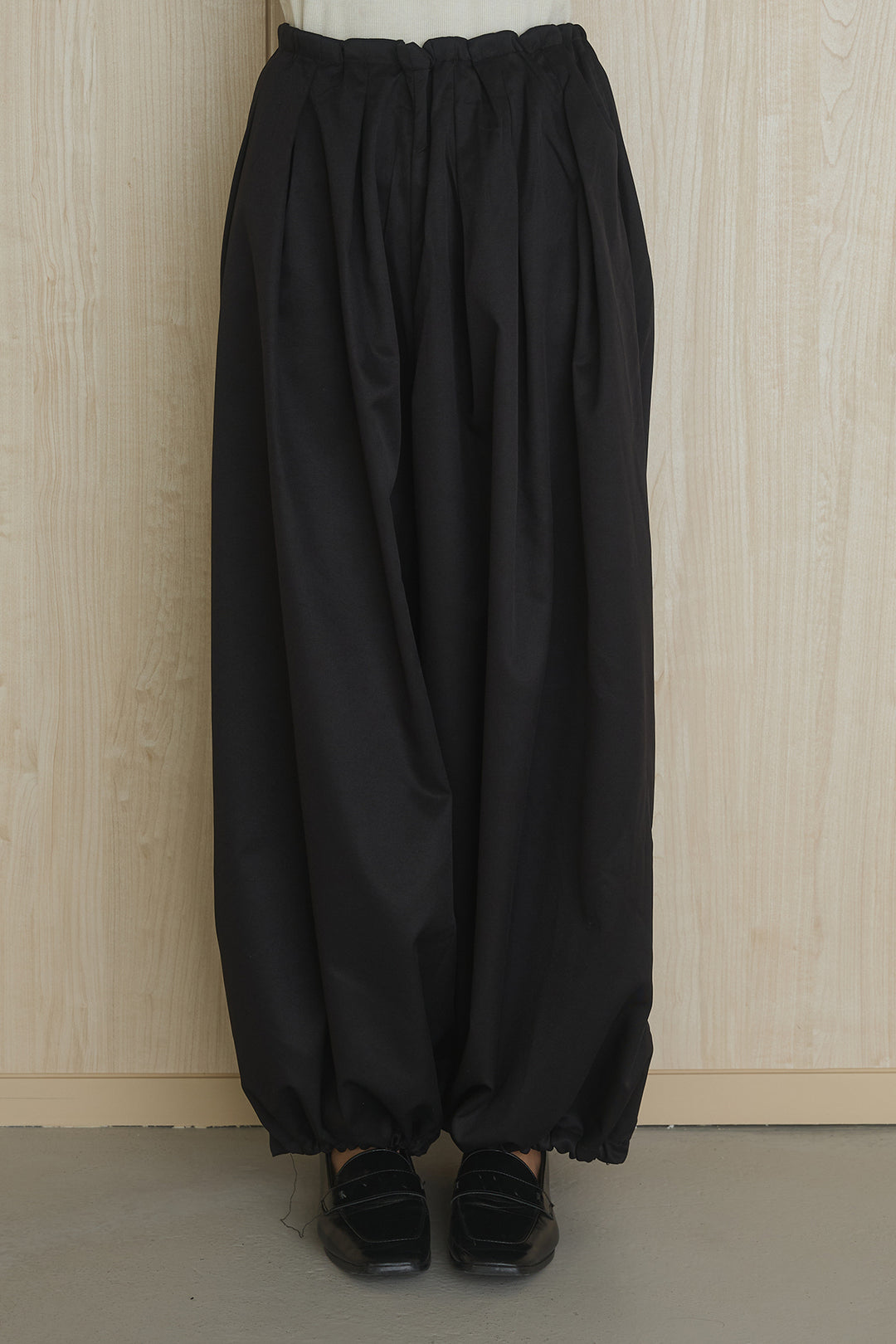 [SET]ビッグポケットシャツ+裾絞りワイドパンツ(2set)