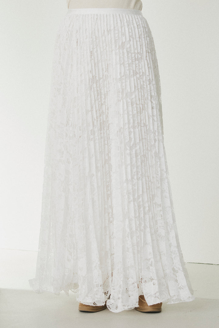 リラックスプリーツスカート