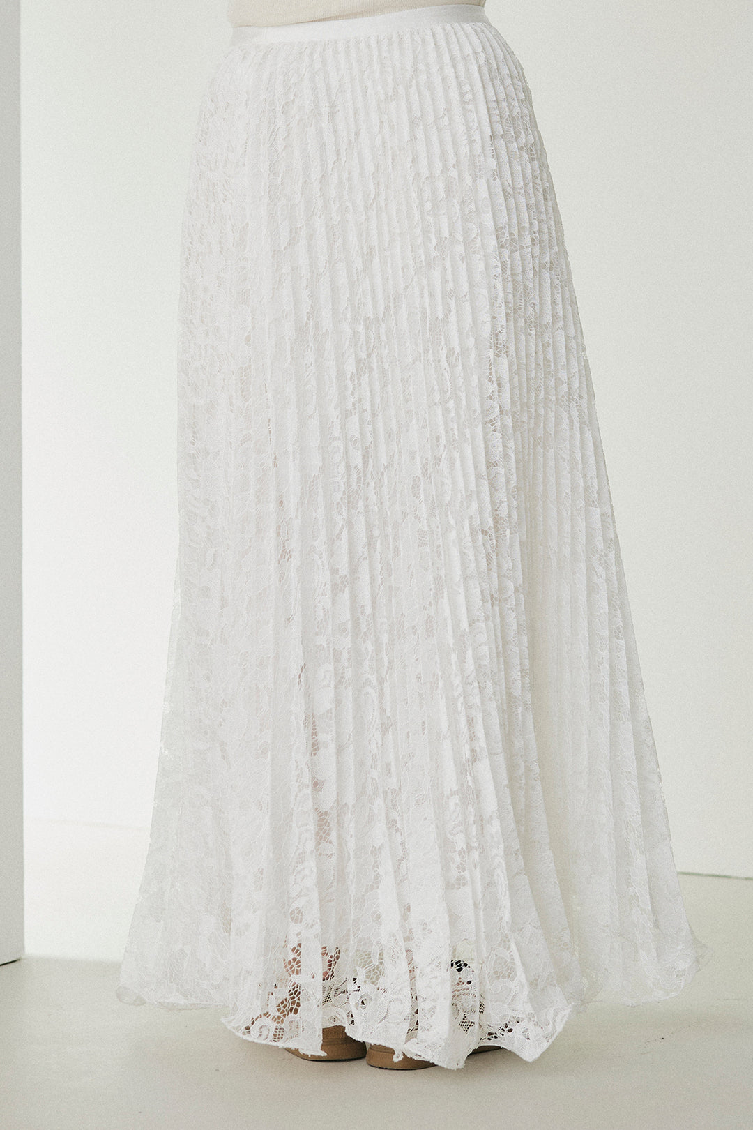 リラックスプリーツスカート