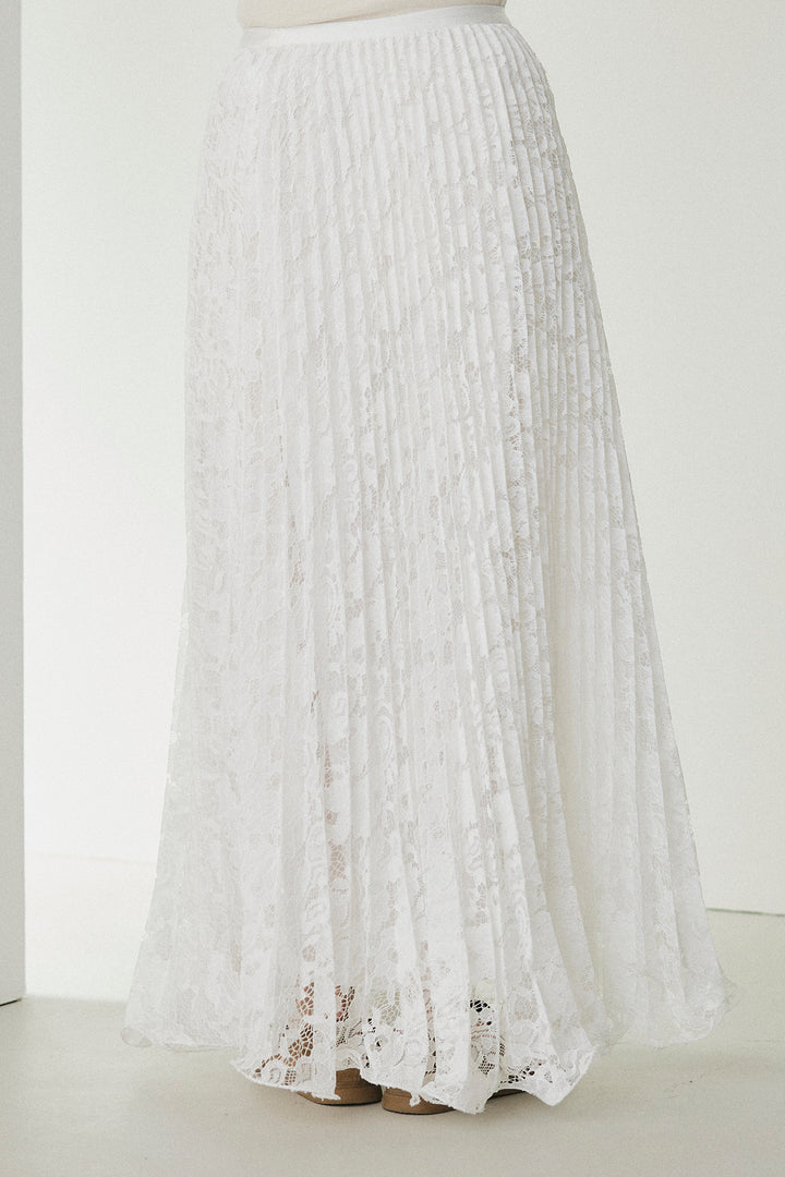 リラックスプリーツスカート