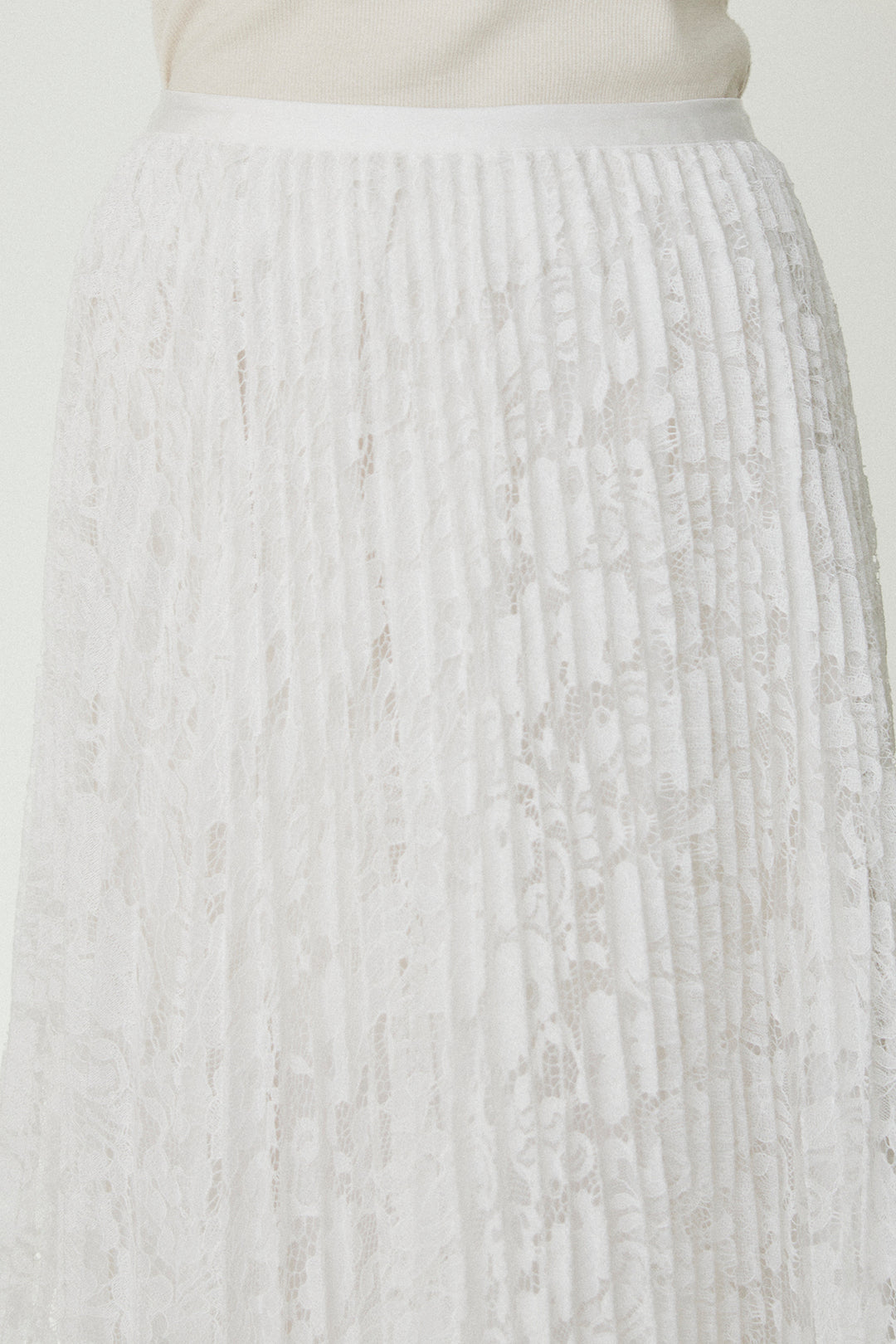 リラックスプリーツスカート