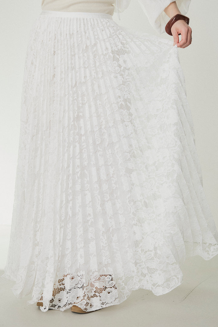 リラックスプリーツスカート