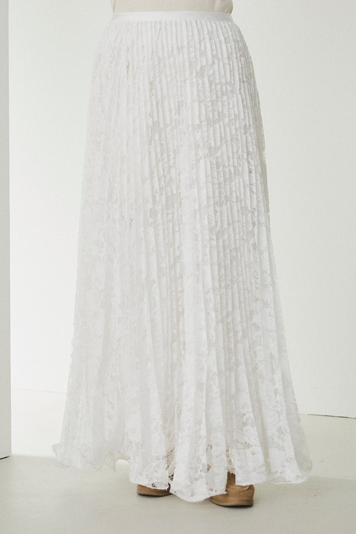 リラックスプリーツスカート