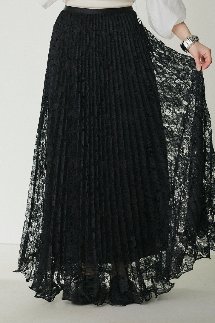 リラックスプリーツスカート