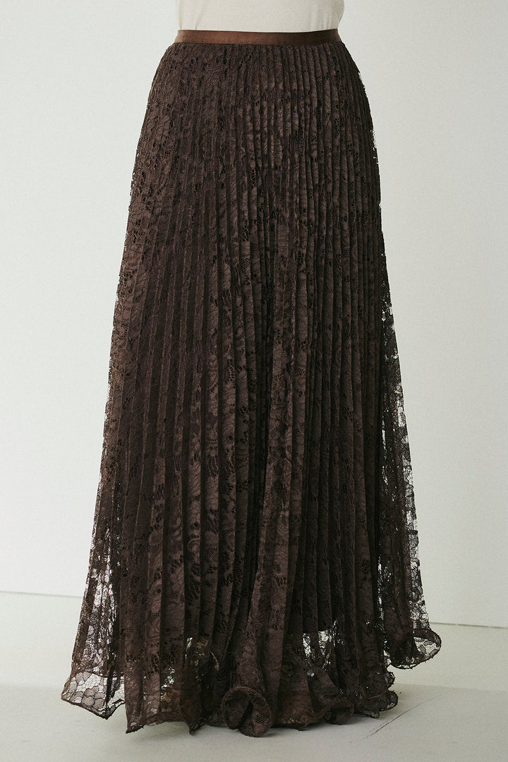 リラックスプリーツスカート