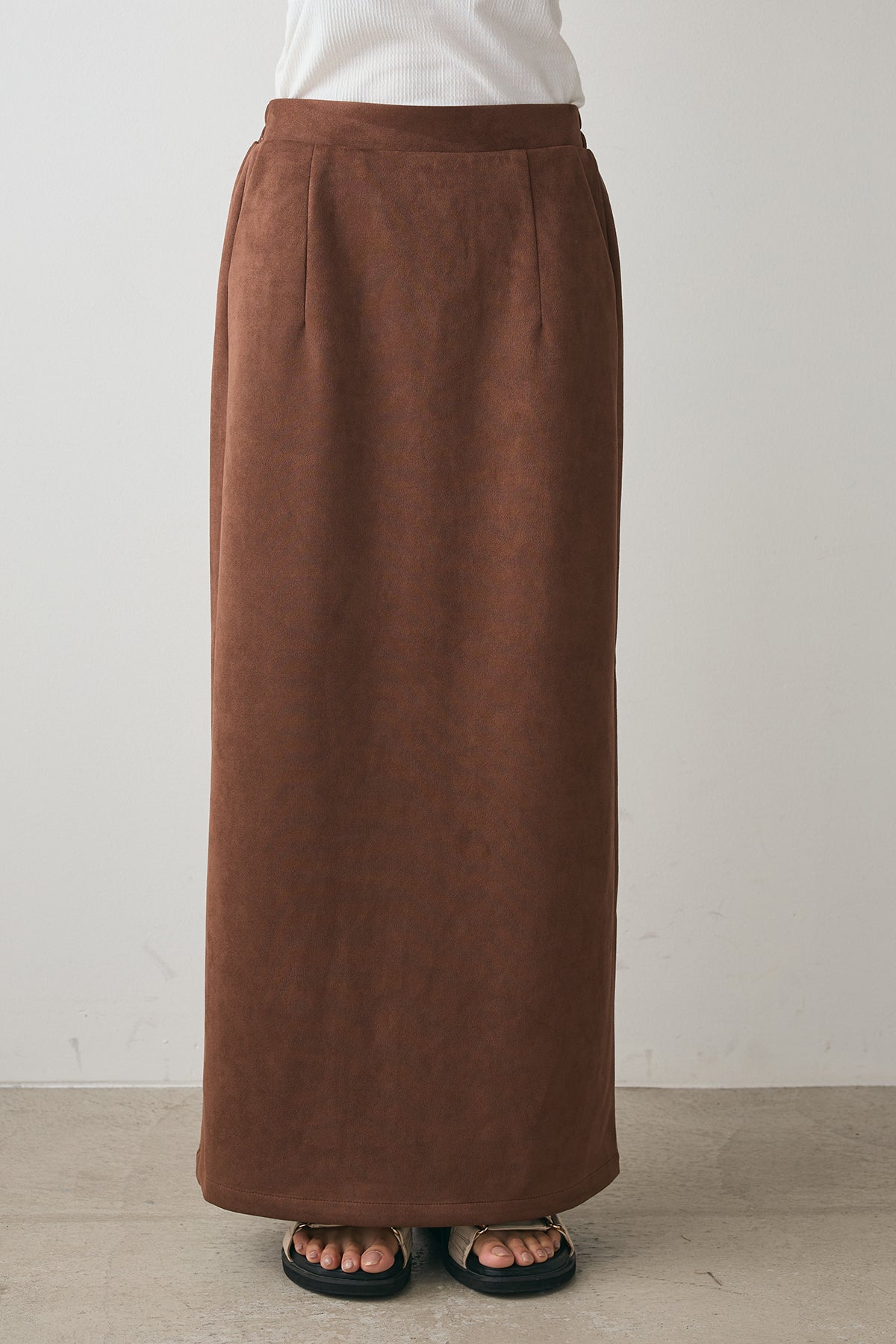 新品タグ付き❣️秋冬コーデ❣️プリーツタフタスカート ロング カーキ ESICA SKIRT – ESICA