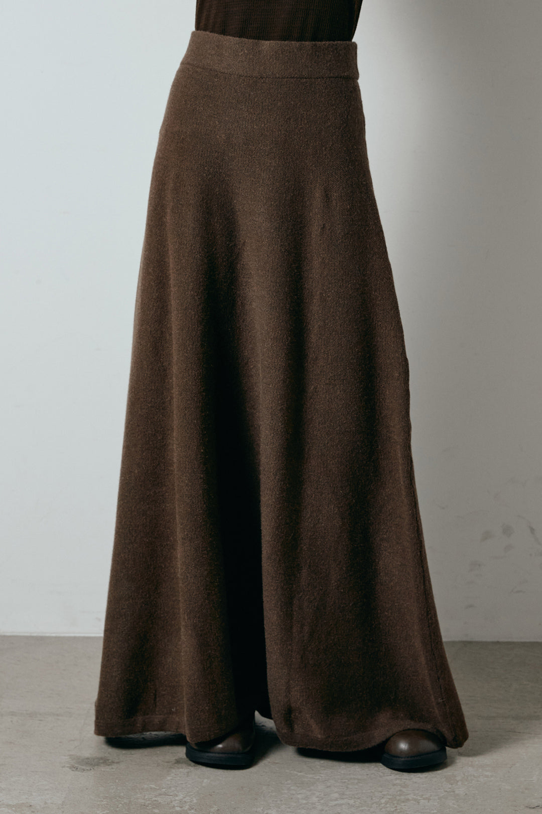 [SET]カシュクールニットカーディガン+ニットロングスカート(2set)