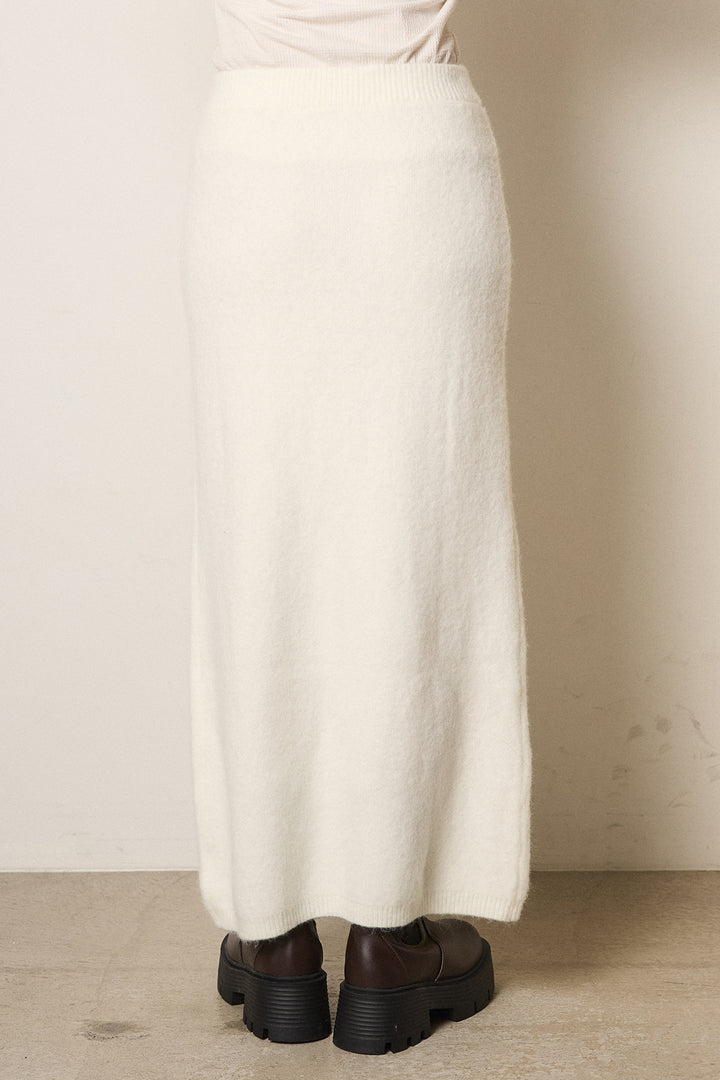 起毛ニットロングスカート