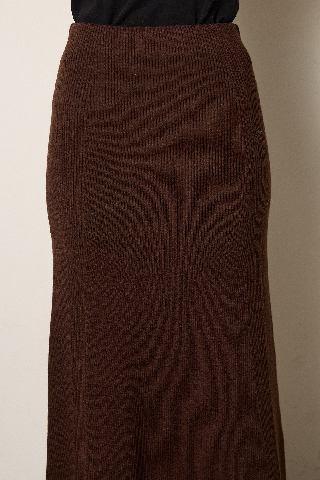 [SET]リバーシブルエコムートンコート+リブナローニットスカート(2set)