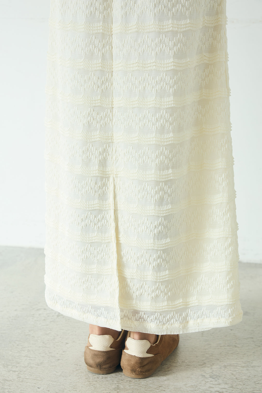 [SET]デニムオーバーサイズジャケット+ジャガードカットソータイトスカート(2set)