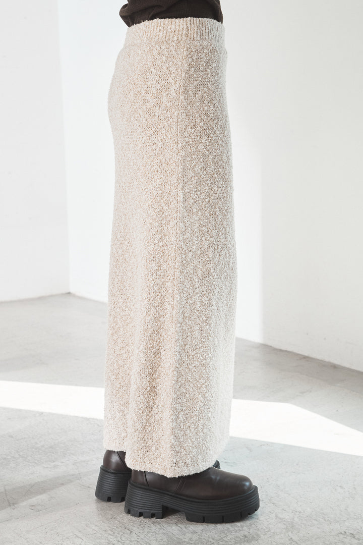 [SET]デカポケスエポンジャケット+ツイード風MIXスラブスカート(2set)