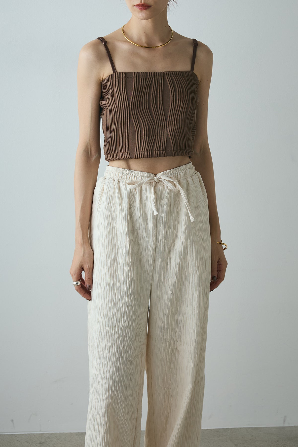 SET]シアーダブルテーラードジャケット+ウェーブパイピング