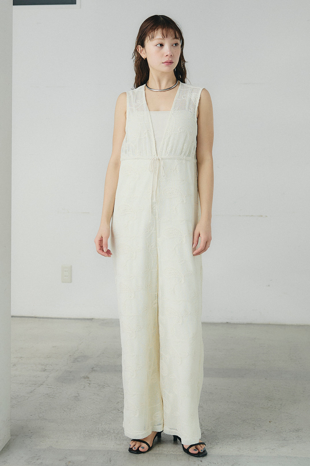 レースサロペット