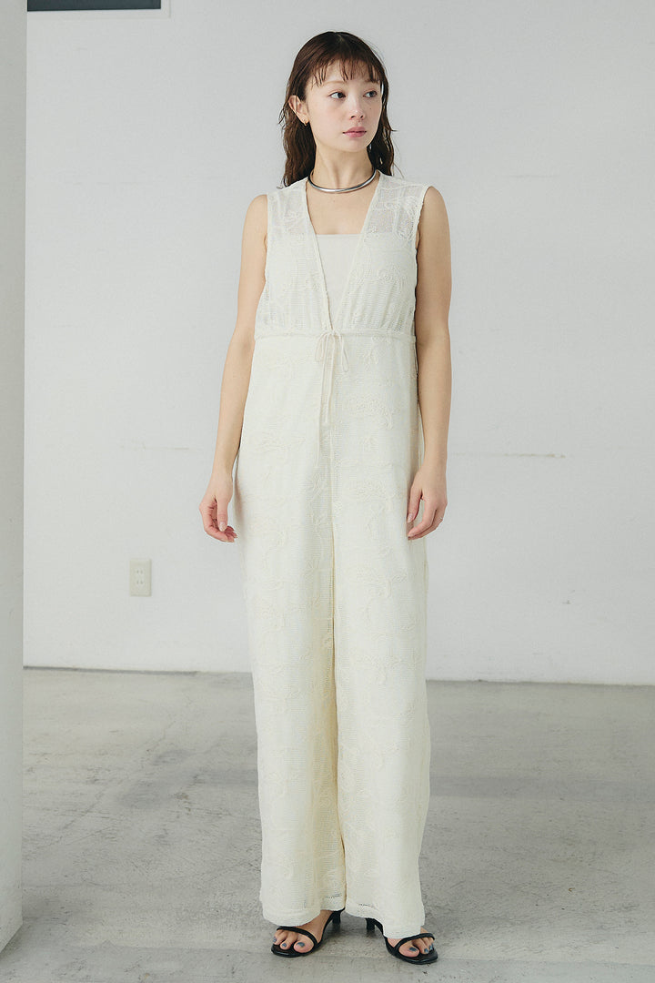 レースサロペット