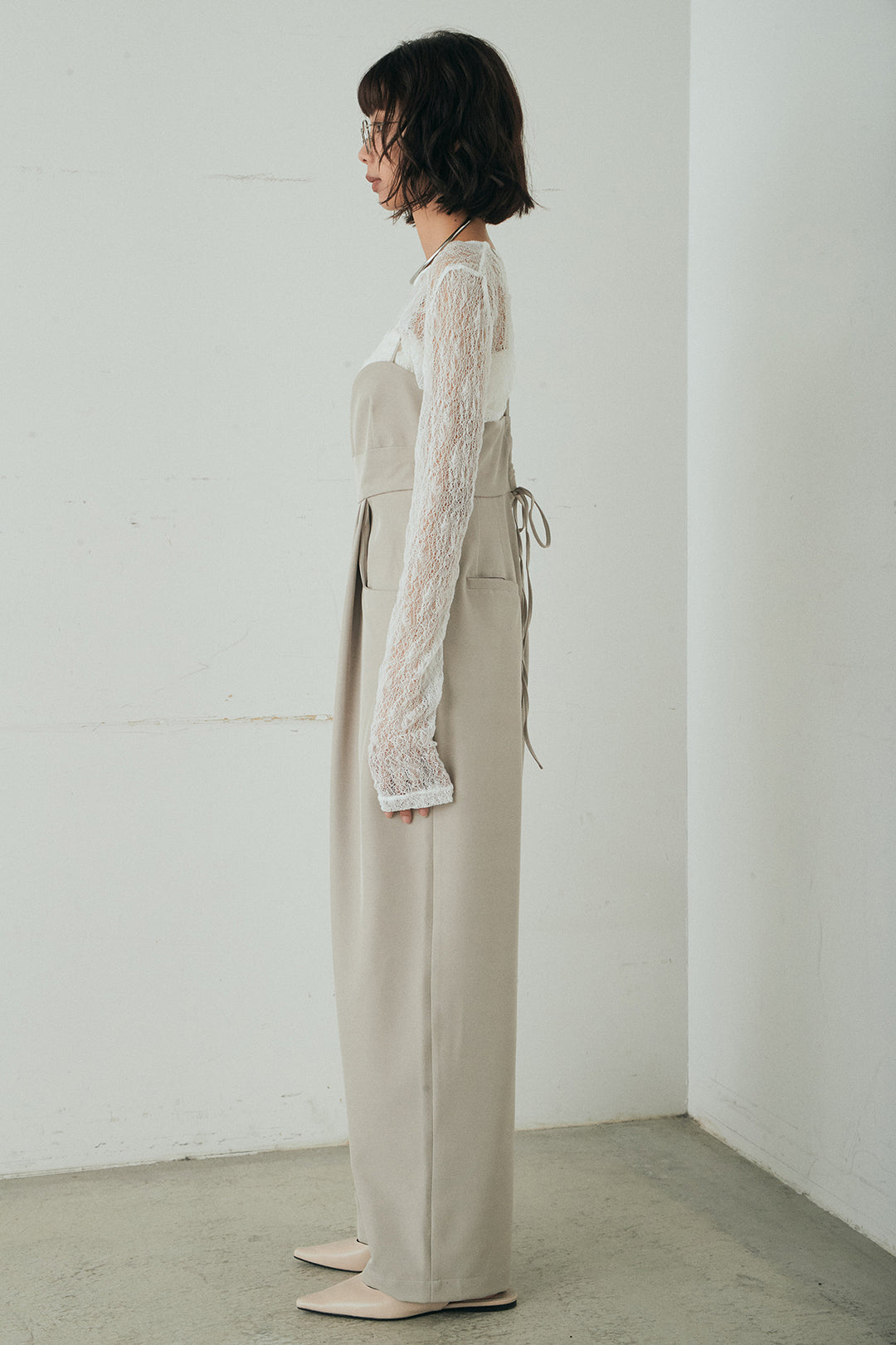 キャミロングオールインワン