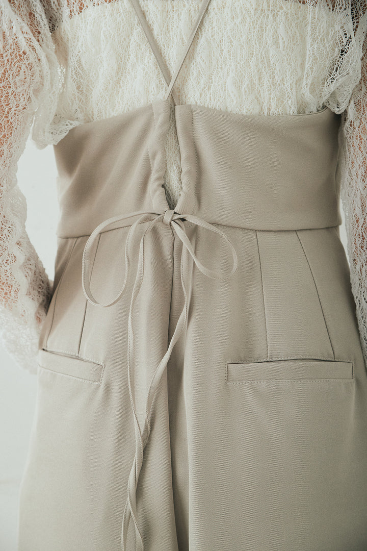 キャミロングオールインワン