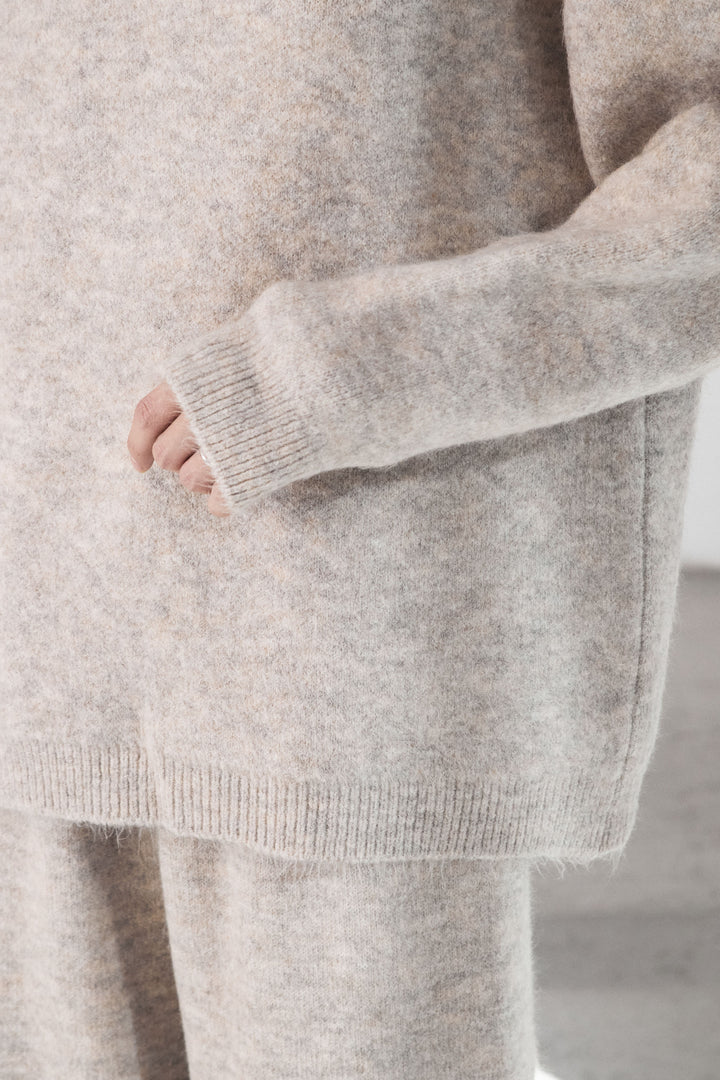 [SET]ハイネックニットフーディーSETUP